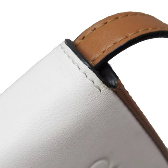Auth LOEWE Heel Bag Shoulder Bag white leather - Picture 7 of 11